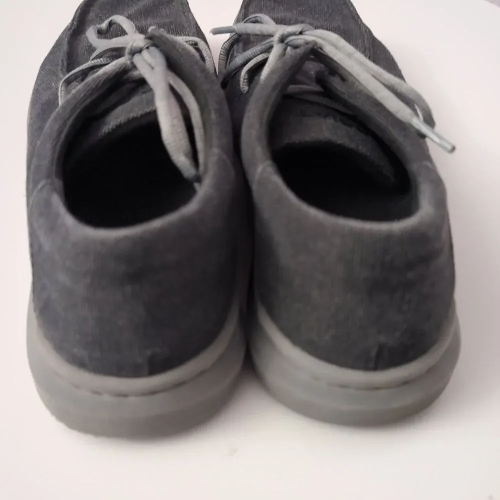 Ariat Men's Size 8 D Hilo Charcoal Casual Shoes - Lace Up Moc Toe - Ariat Shoe